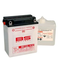 Battery BS BB12AL-A/A2 (open w/acid pack)