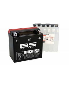 Battery BS BTX14L-BS (open w/acid pack)
