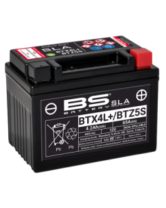 Battery BS BTZ5S SLA (BTX4L+)