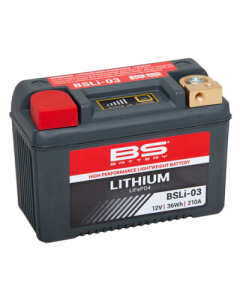 Battery BSLI-03 Lithium Ion (YT7B-4, YT9B-4, YTX9)