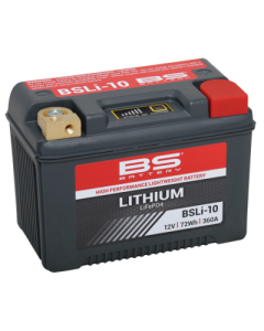 Battery BSLI-10 Lithium Ion (YTX20L/20HL, YTX24HL)