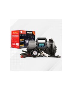 4-Cylinder Digital Tire Inflator - 150 PSI, 400 LPM