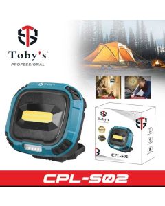 Toby's CPL-S02 Rechargeable Magnetic Camping & Work Light