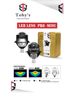 Toby's LED Lens Pro-Mini Headlight Projector