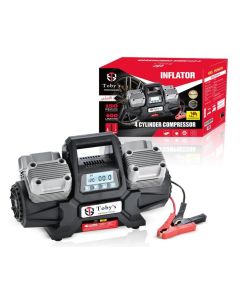 Toby's 4-Cylinder Digital Air Compressor - 150 PSI, 400 LPM