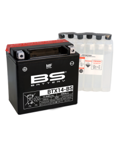 Battery BS BTX14-BS (open w/acid pack)