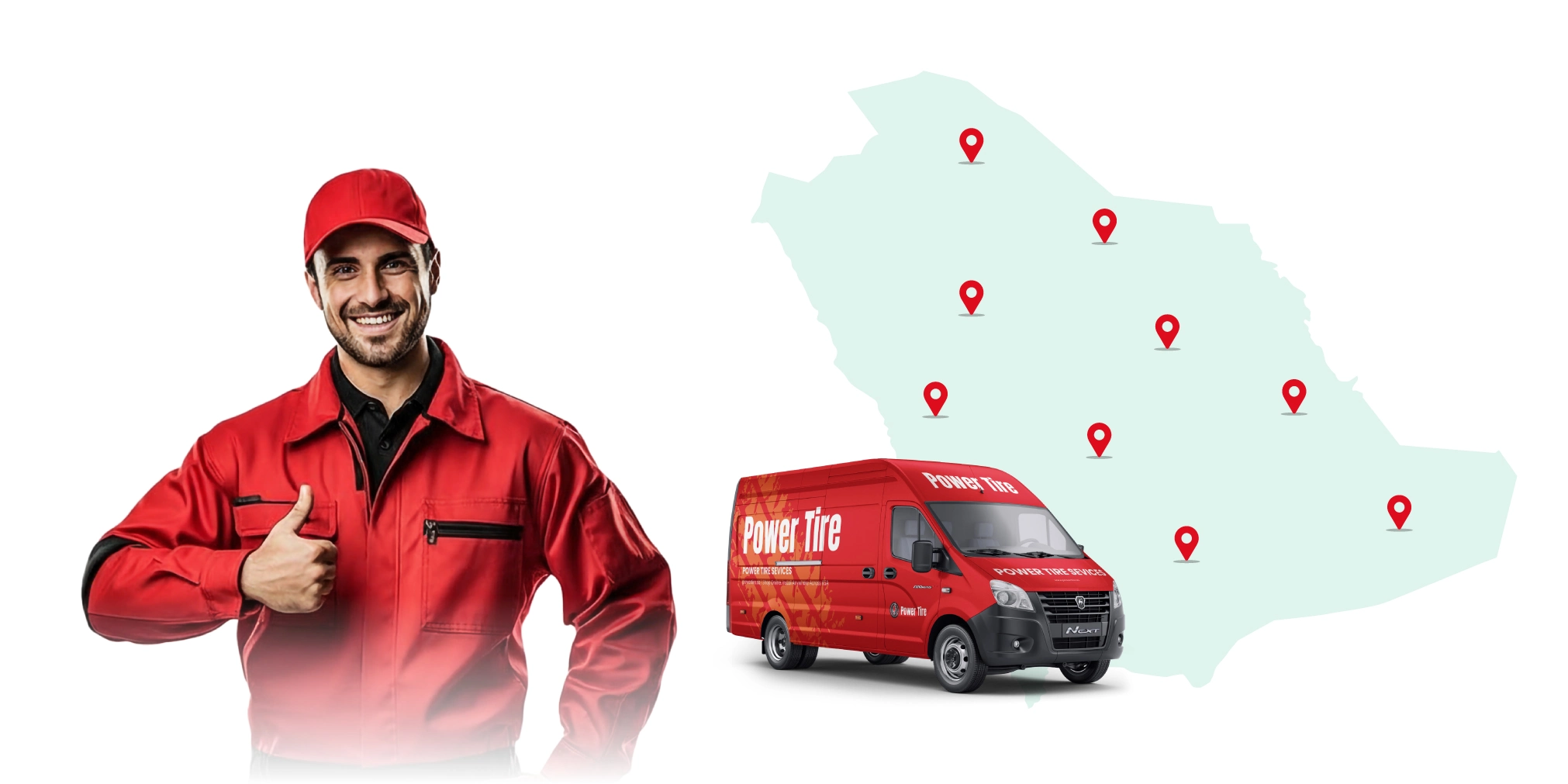 Power-tire-van-map